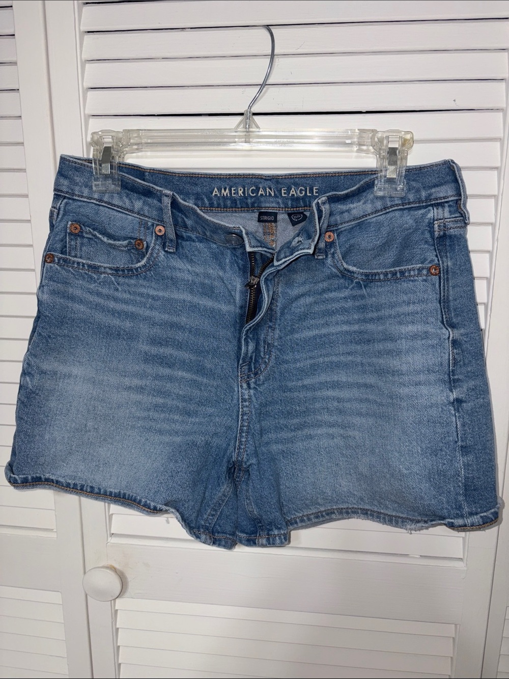 American Eagle Outfitters Light Wash Denim Jean Shorts